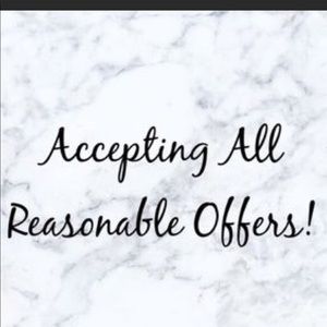 Make me an offer! I don’t sell anything that I would not want to buy myself!